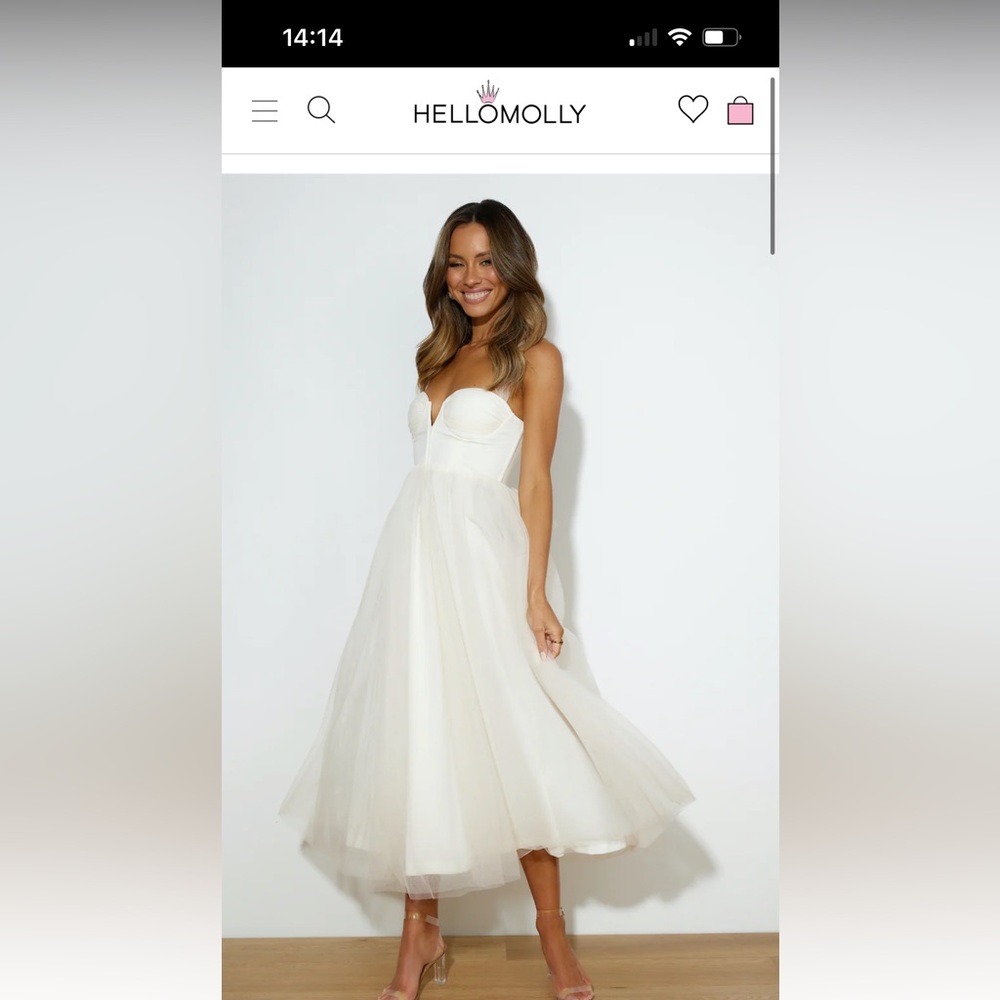 Hello Molly cream fairytale dress